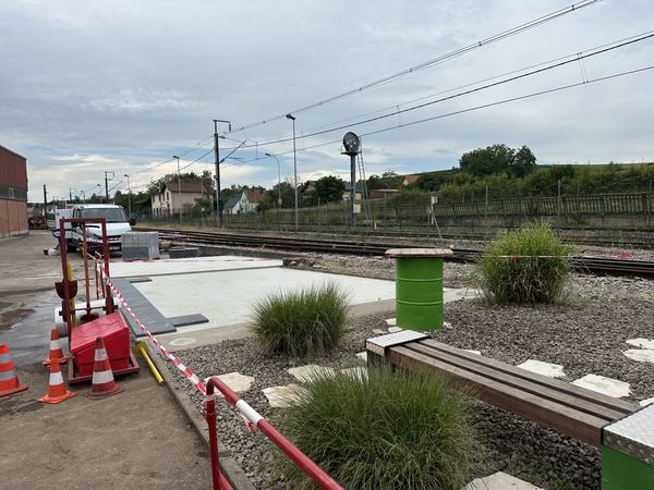 Chantier de voirie et abords